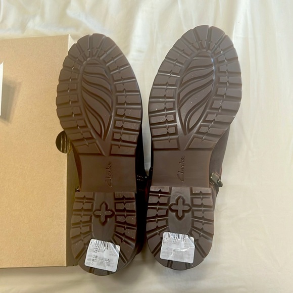 Clarks Aspra Buckle British Tan - Picture 3 of 4